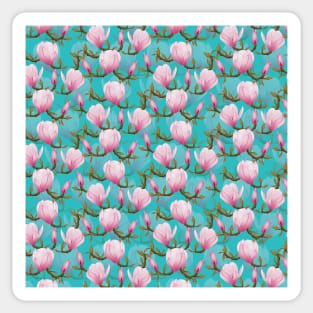 Magnolia Pattern Sticker